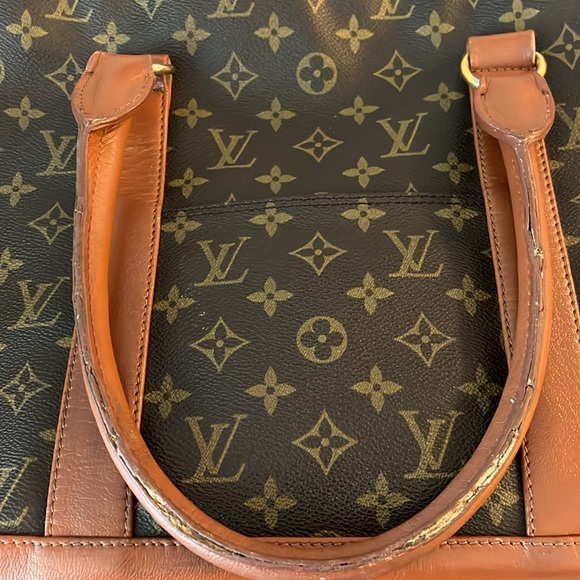 Authentic Louis Vuitton Zippered Tote Bag - Picture 10 of 11